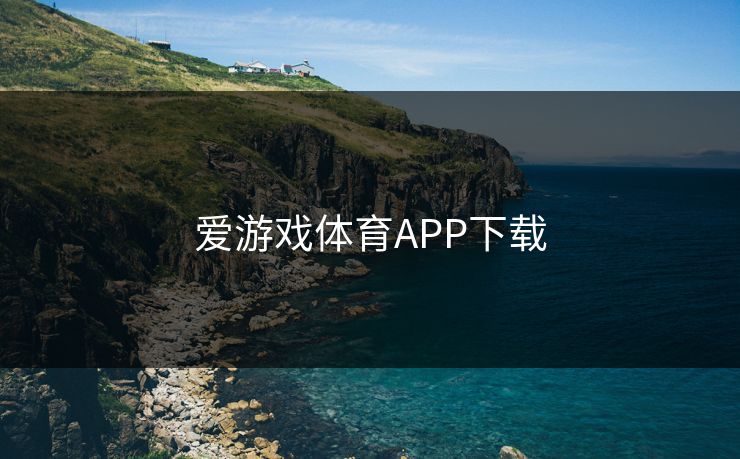 爱游戏体育APP下载